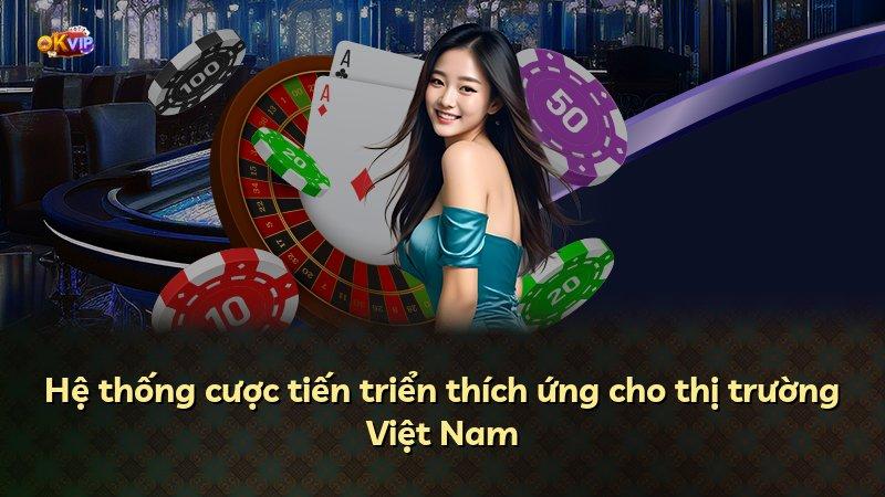 Hệ thống cược tiến triển thích ứng cho thị trường Việt Nam