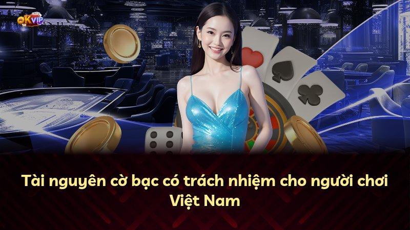 Tài nguyên cờ bạc có trách nhiệm cho người chơi Việt Nam